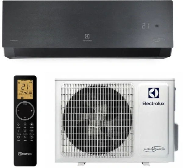Сплит-система инверторного типа Electrolux Enterprise Super DC EACS/I-09HEN-BLACK/N8_24Y