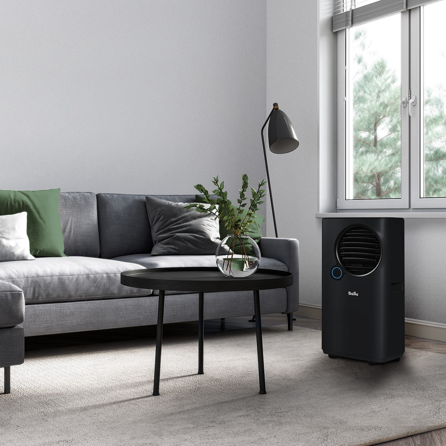 Кондиционер мобильный Ballu Eclipse BPAC-07 EPB/N6