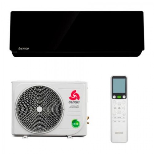 Сплит-система инверторного типа Chigo Mars Black Inverter R32 WI-FI CS-70V3G-1D211AE5-W3 Black
